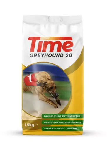 [TIME1] Time Greyhound 28% Yellow 15kg